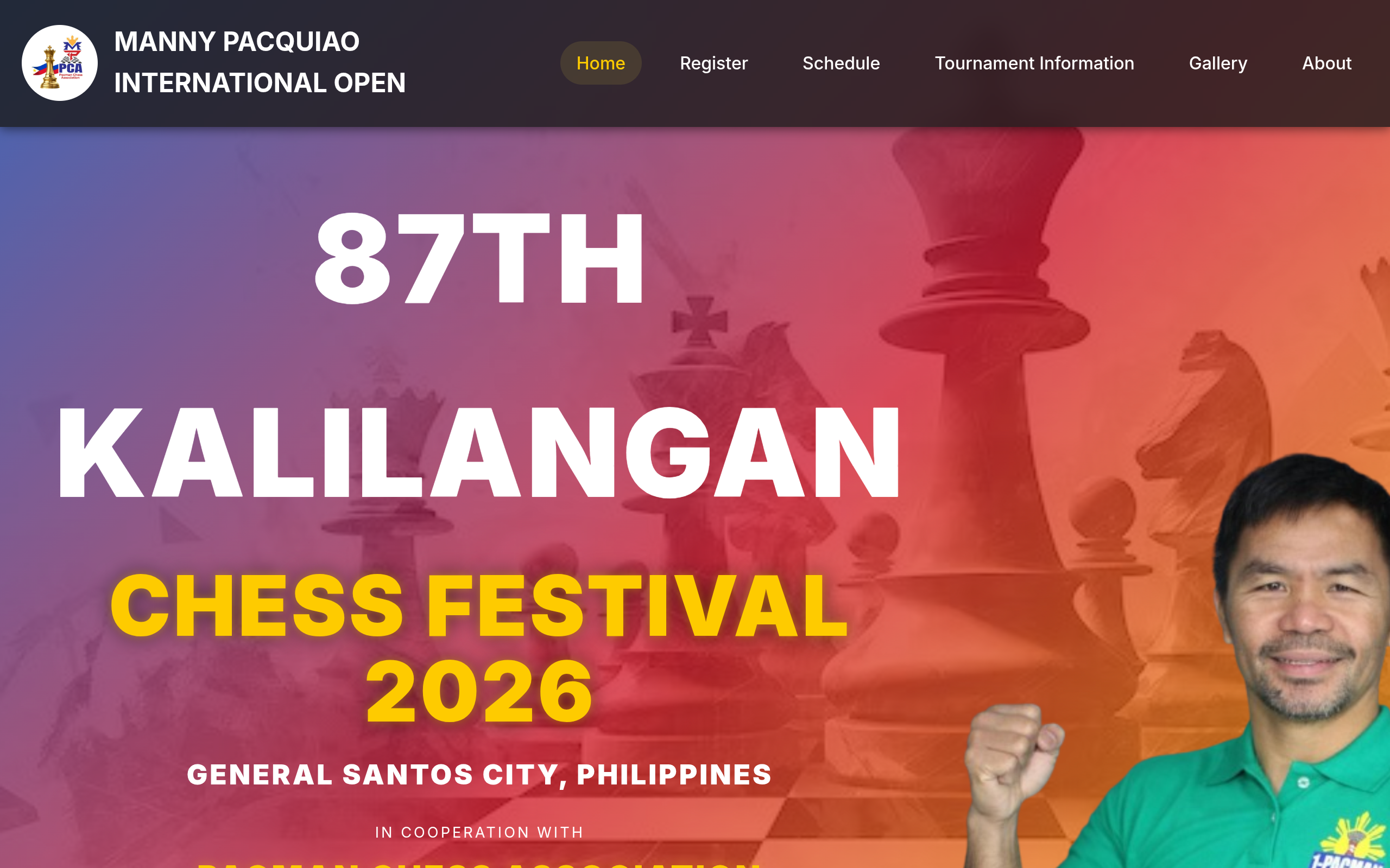Preview of Pacman Chess Master website